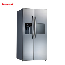 No Frost Stainless Steel Side by Side Refrigerator